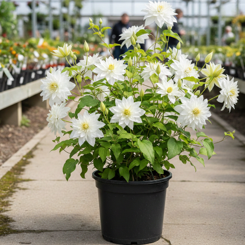 Клематис Бьютифул Брайд купить