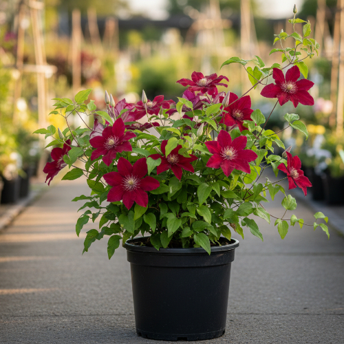 Клематис Витицелла Виль де лион купить