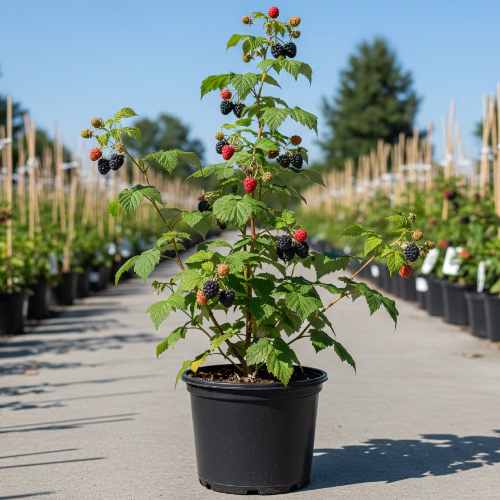 Малина Блэк Джевел черноплодная купить