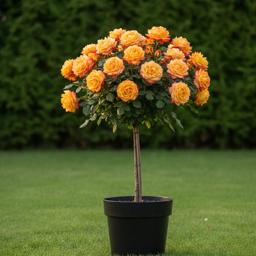 Роза штамбовая Карибия купить