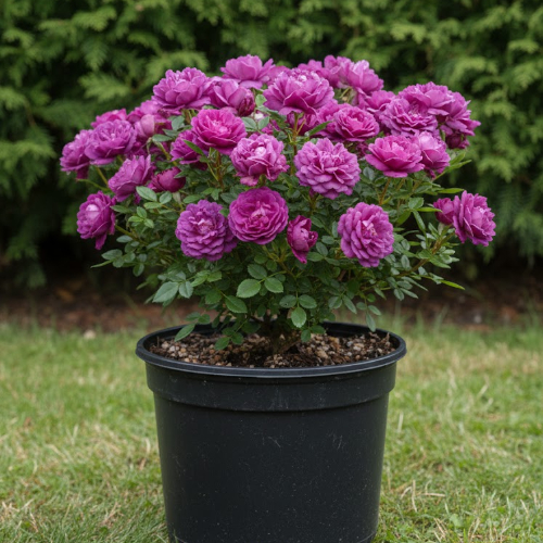 Роза миниатюрная Пепл купить