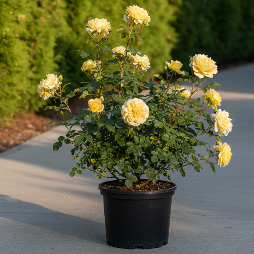 Роза морщинистая Гельбе Дагмар Хаструп купить