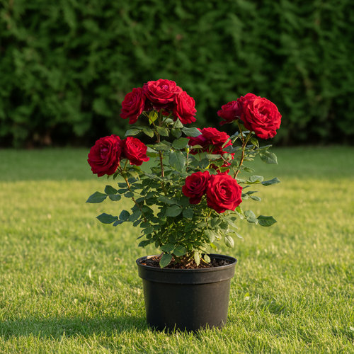 Роза чайно-гибридная Бургунд 81 купить